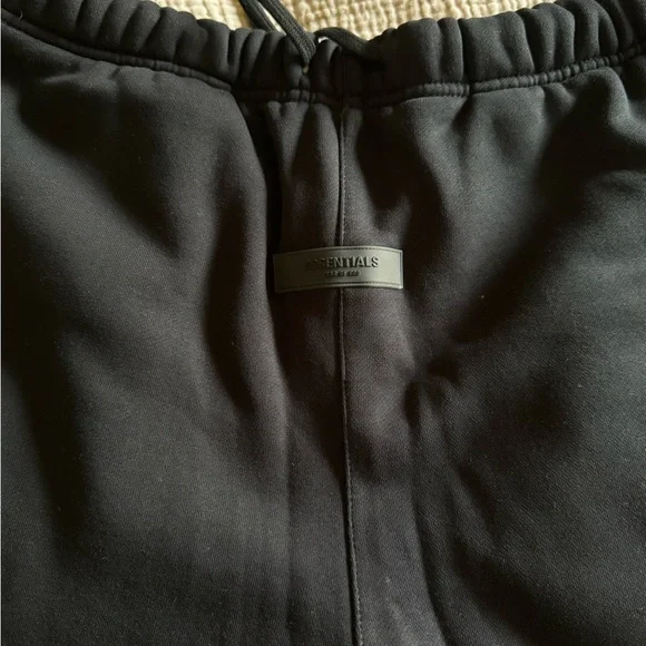 Essentials Black Sweatpants Comfortable Joggers - Picture 4 of 6